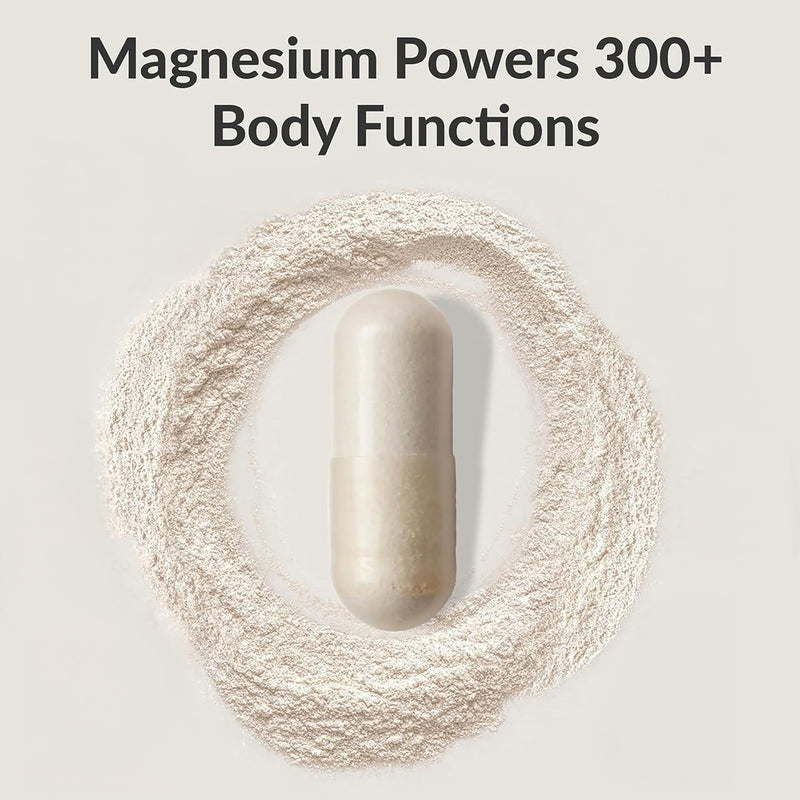 BIOptimizers Magnesium Breakthrough 4.0 7-in-1 Complex | 60 Vegan Capsules | High Strength Glycinate, Malate, Taurate & Citrate – Magnesium Supplements for Sleep, Anxiety & Leg Cramps 60 count (Pack of 1)