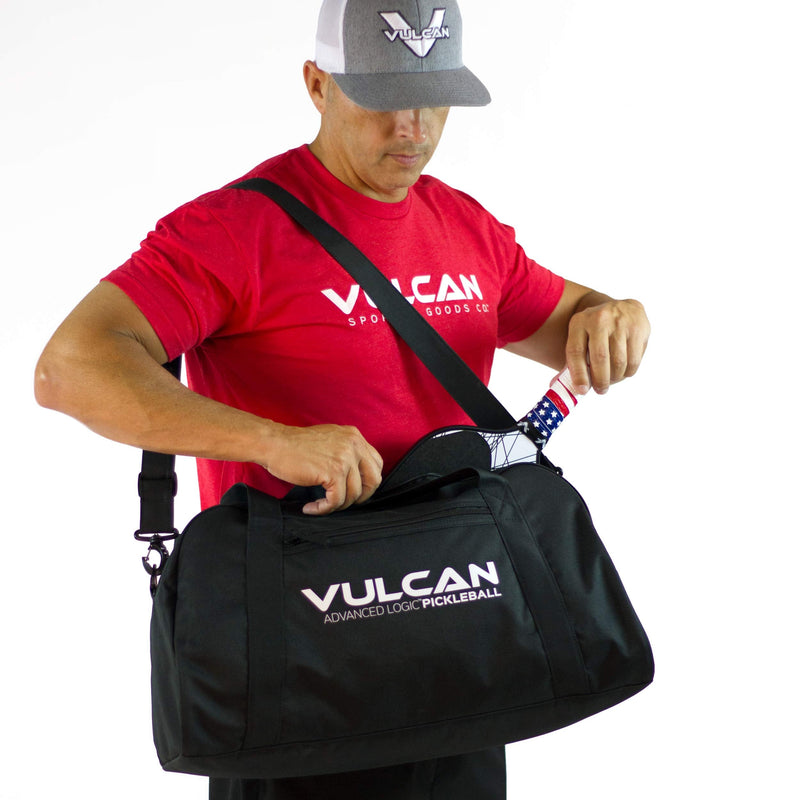 Vulcan Sporting Goods Co. Sporting Goods Pickleball Duffel Black