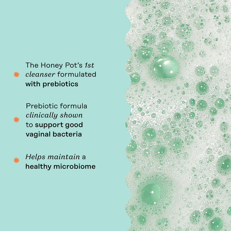 [Australia] - The Honey Pot Company - Prebiotic Feminine Wash - Herbal Infused Feminine Hygiene Wash for Sensitive Skin Types - PH Balanced Plant Based Wash Free from Parabens and Sulfates - 5.51 Fl Oz 