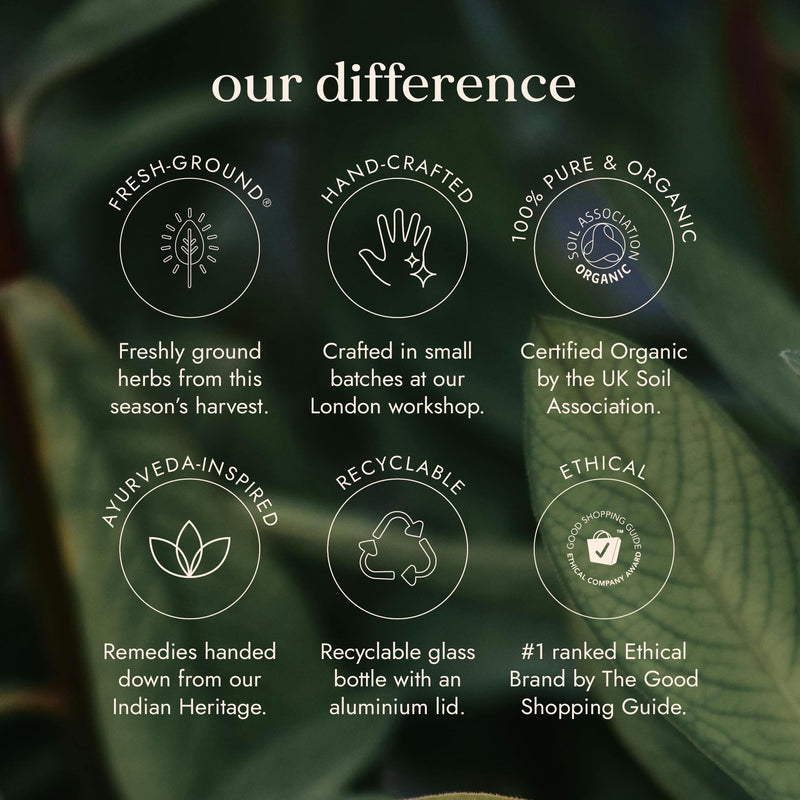 Fushi Organic Neem Leaf (Azadirachta indica) Capsules, 60 Caps | Fresh-Ground & Wholefood | Detoxifying properties | Ethical & Vegan | Made in the UK
