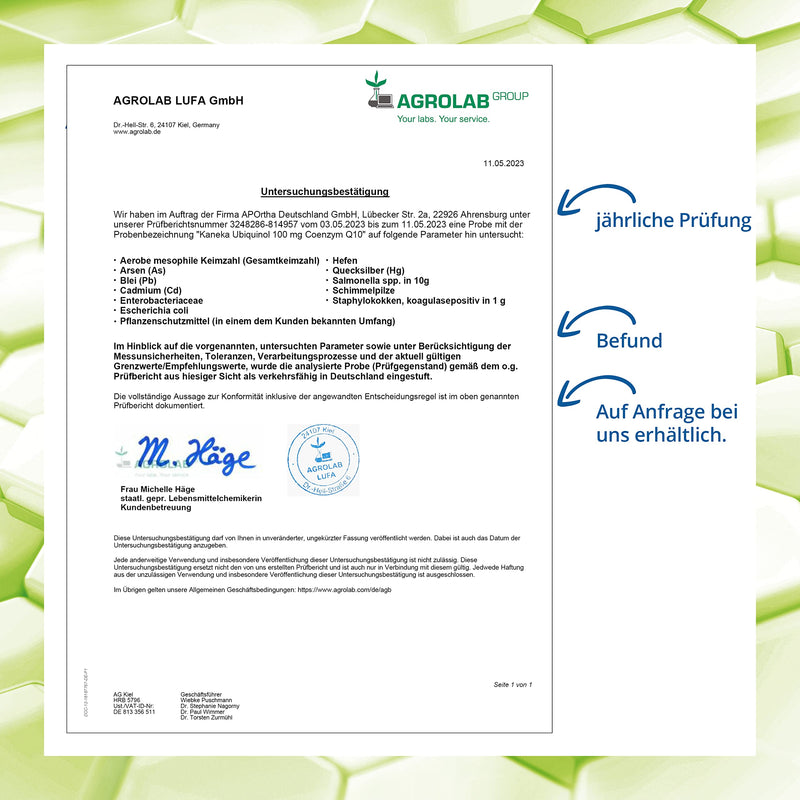 [Australia] - APOrtha Kaneka Ubiquinol Coenzyme Q10 100 mg 60 capsules I CoQ10 capsules high dose 100 mg I High bioavailability thanks to bioactive ubiquinol I 2-fold patented raw material I Daily dose 1 capsule 