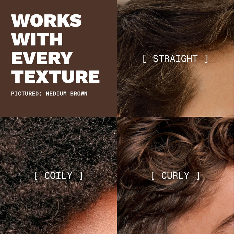 Toppik Hair Building Fibers, Fill In Fine or Thinning Hair Instantly Thicker, Fuller Looking Hair 9 Shades,4 size options Dark Brown Medium 12g
