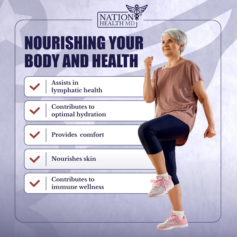 [Australia] - Lymph MD - Lymphatic System Supplement with 9 Botanicals - Dandelion, Burdock, Echinacea, Lemon & More - Supplements for Men and Women - 60 capsules 