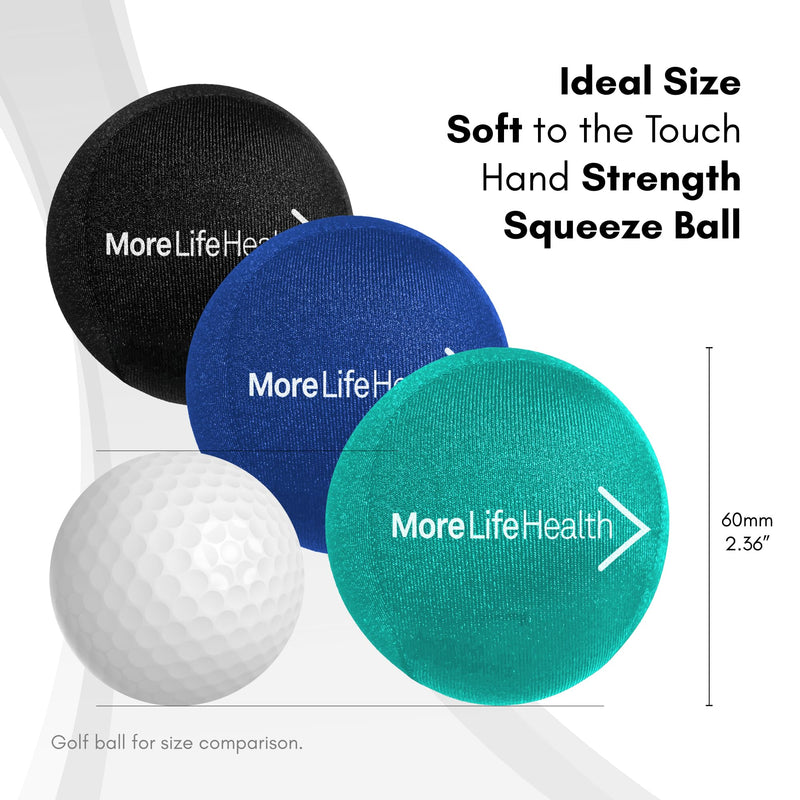 [Australia] - Hand Balls for Therapy - Hand Balls for Arthritis and Carpal Tunnel - Hand Exercise Ball for Improved Grip - Stress Balls for Adults 3 Balls 