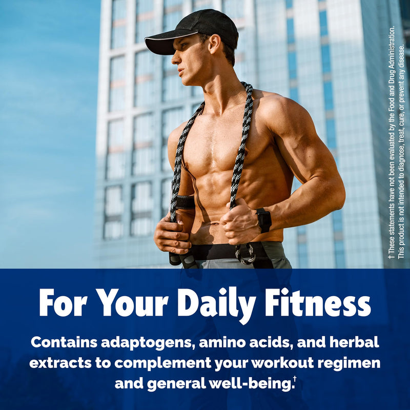 [Australia] - Testosterone Booster Supplement for Men - Male Enhancing Test Boost - Ashwagandha, Tongkat Ali, Rhodiola, Tribulus, Vitamin D3, B6, B12 - Workout, Muscle Builder, Strength, Energy, Performance - 120ct 