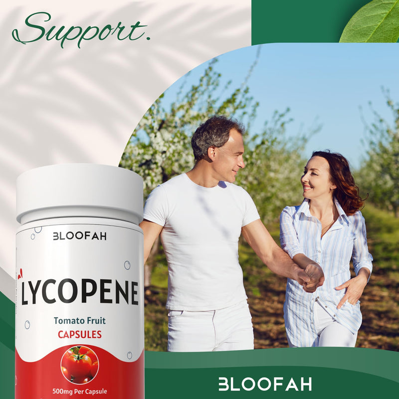 [Australia] - Tomato Powder Capsules 500mg (Lycopene) - 120 Count | Natural Carotenoid Supplement for Health and Wellness Support | Plant Based, Gluten Free & Non-GMO Formula 