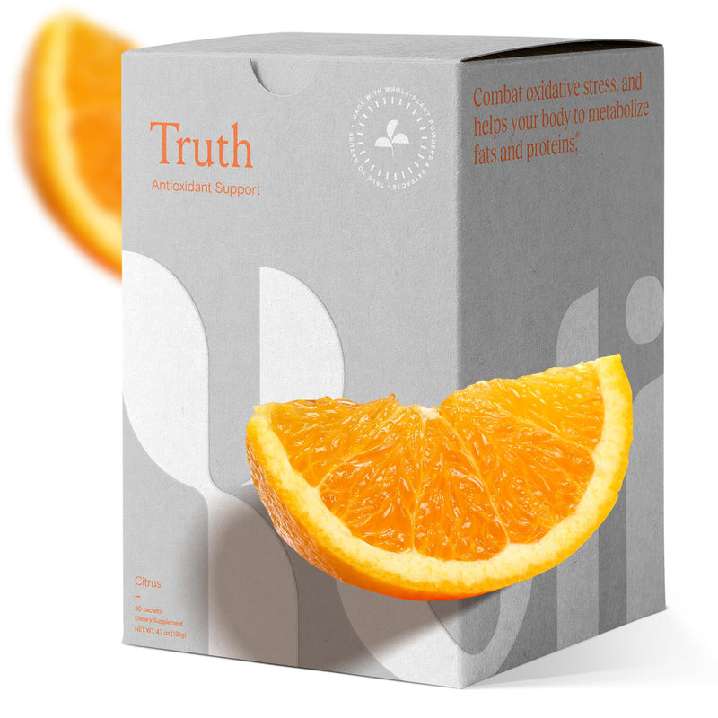 Yoli Truth Antioxidant and Immune Support, Citrus Flavor, 30 Packets Box | Antioxidant and immune blend with vitamin C, botanicals, superfruits, and minerals to support daily wellness and vitality. 4.7 Ounce (Pack of 1)