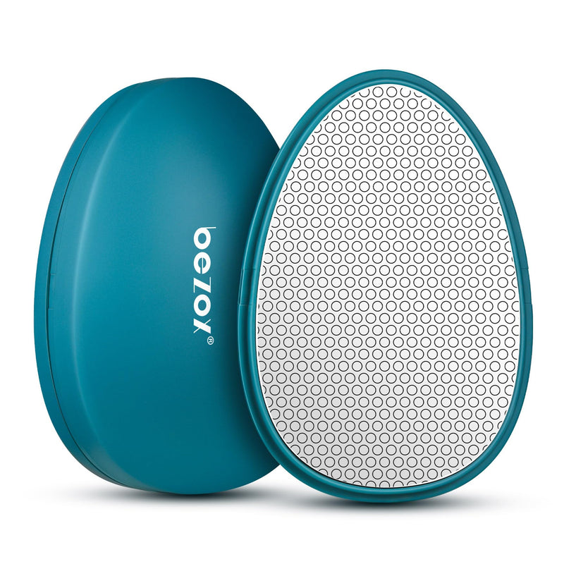 [Australia] - BEZOX Crystal Hair Remover, Glass Hair Eraser, Magic Crystal Hair Removal Stone for Full Body, Innovative Glass Body Hair Razor Epilator, Gentle Exfoliating Green 