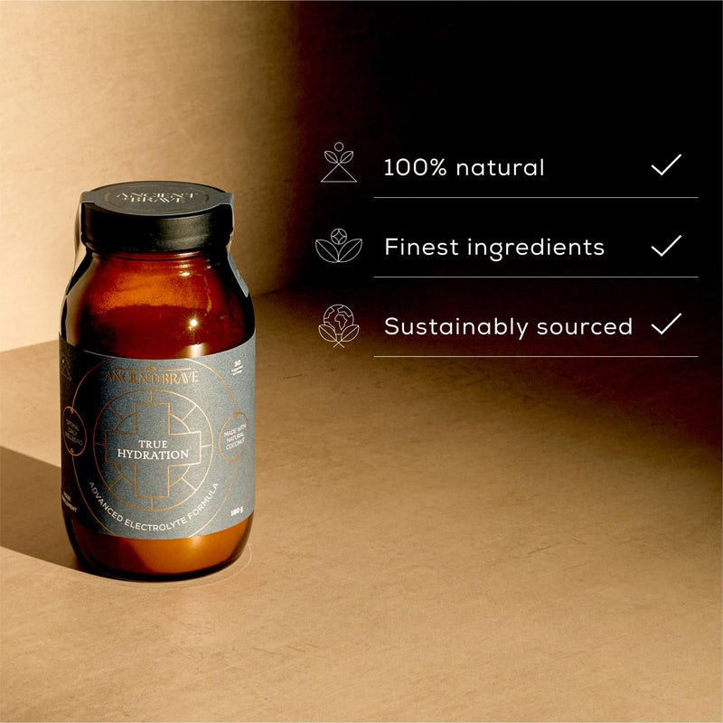 [Australia] - Ancient + Brave | True Hydration Sachets | Electrolytes & Coconut Water | Hydration & Recovery, Keto 