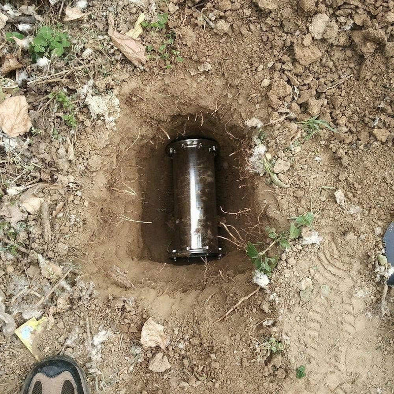 [Australia] - pobowlgarls Waterproof Stainless Steel Container with Time Capsules (7.3 Inch) 7.3IN 