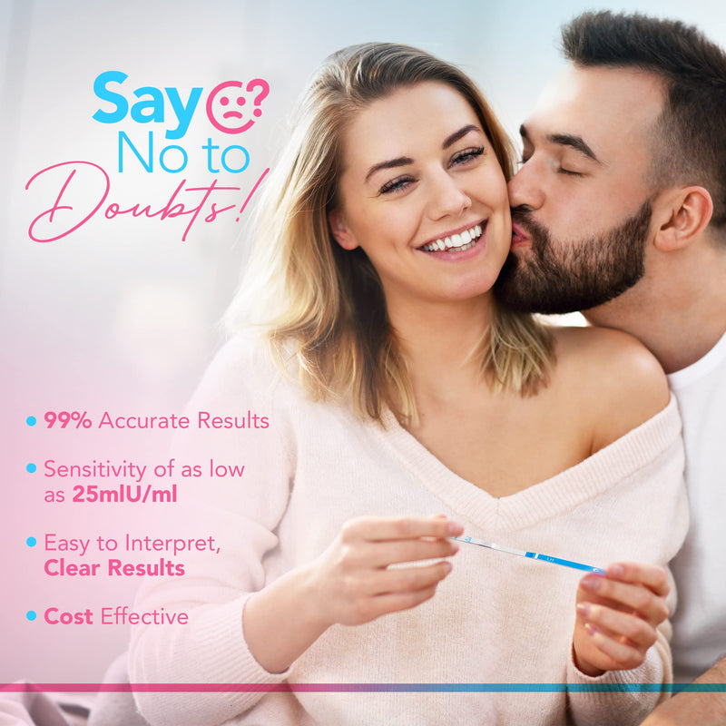 [Australia] - Clinical Guard Ovulation and Pregnancy Test Strips - 40 Ovulation Test Strips and 10 Pregnancy Test Strips, Ovulation Kit, Lh Test Strips, Ovulation Tests, Hcg Test Strips, Fertility Test for Women 50 Count (Pack of 1) 