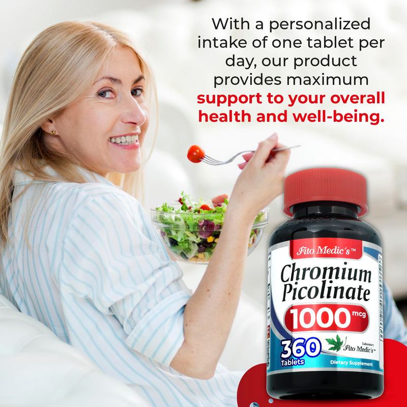 [Australia] - Lab | chromium picolinate |360 tab | chromium | chromium supplements | chromium picolinate 1000mcg | picolinato de cromo | chromium supplement | Ultra high Absorption. 
