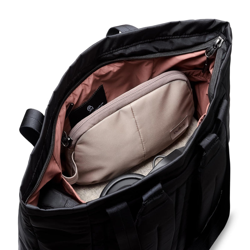 Bellroy Laneway Daily Pouch, Everyday Organizer - Fawn | 1L organizer pouch for everyday or travel, with internal organization