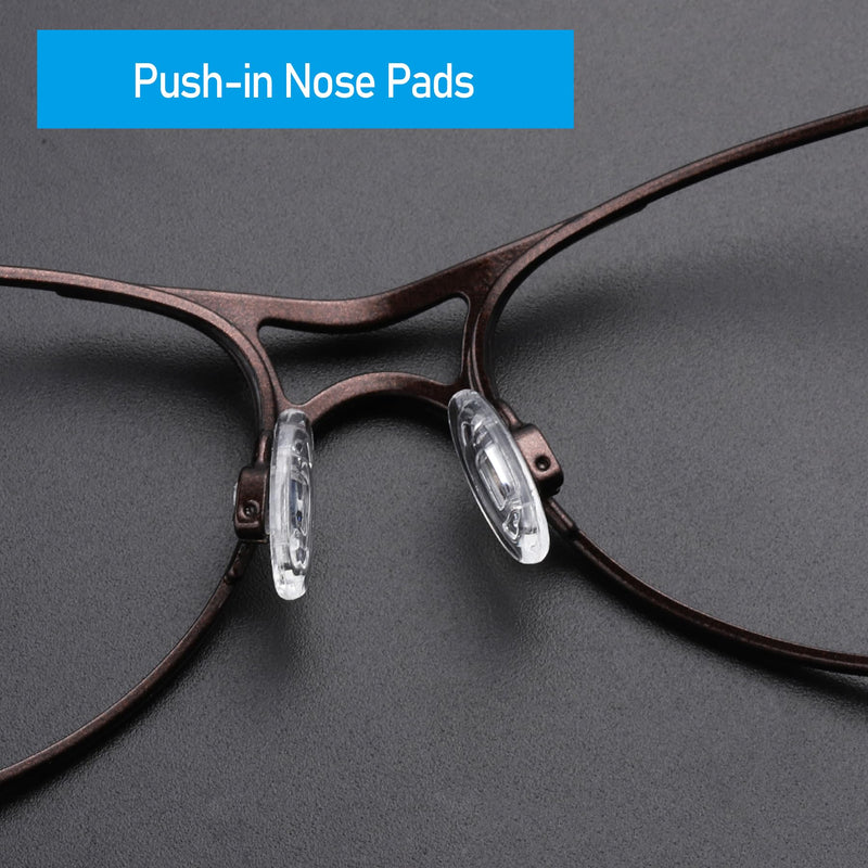 [Australia] - 6 Pairs Replacement Silicone Nose Pads 13mm Compatible with Oakley Crosshair 2.0/WireTap/Whisker/Maui Jim Kahuna Sunglass A - 6 Pairs 