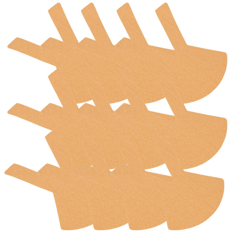[Australia] - Healifty 24pcs Home Fastener Pastes Adhesive Tubing Holder Cannula Feeding Catheter Stomach Sticker Bridge Hospital Patch Face Clinic Nose Woven Paste Khaki Stickers Tube Devices for Khakix2pcs 9X6.5CMx2pcs 