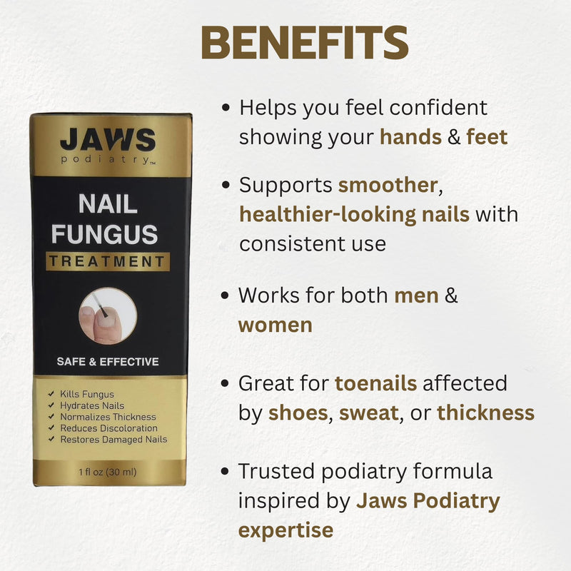 Nail Treatment Solution for Clearer | Nail Appearance Enhancer with Undecylenic Acid 25% & Tea Tree Oil - Supports Clearer, Stronger-Looking Nails