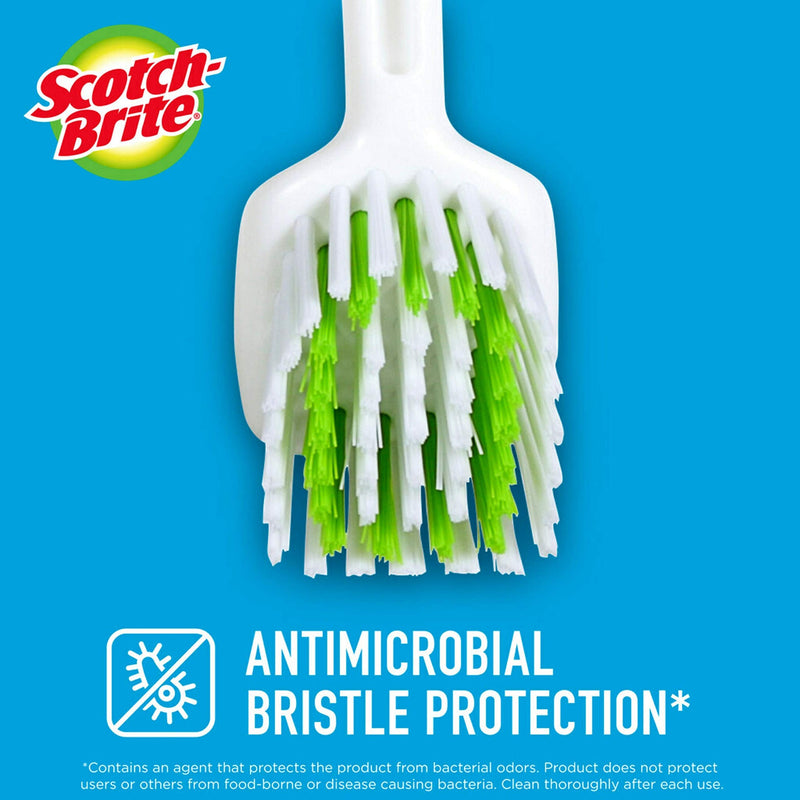 [Australia] - Scotch-Brite Pot Pan & Dish Brush, Scrub Brushes for Cleaning Kitchen and Washing Dishes, 1 Count 