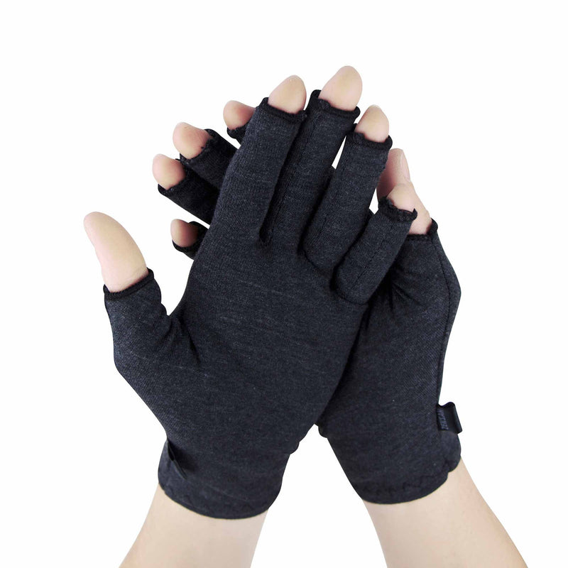 Zensah Compression Gloves Small Gray