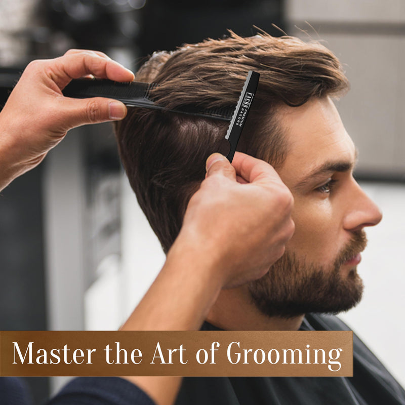 [Australia] - Facón Hair Razors for Cutting Hair - Professional Hair Styling Razor Kit with 11 Replacement Blades, Stainless Steel Hair Cutting Tool for Salon & Home, Premium Hair Thinning Texturizing Faether Razor 