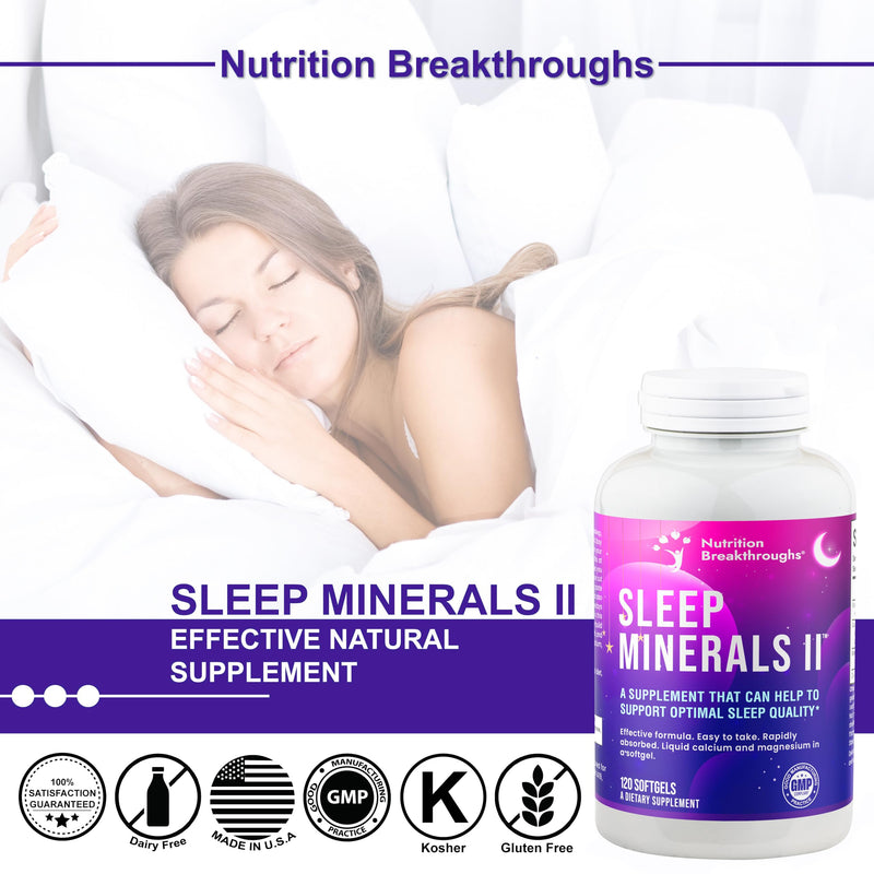 Sleep Minerals II, Magnesium Sleep Aid, 120 ct