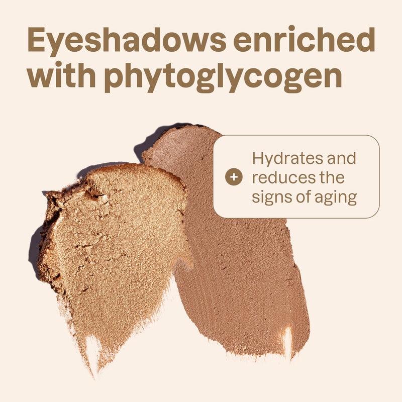 [Australia] - ATTITUDE Oceanly Brown Makeup Set, EWG Verified Eyeshadow and Lash Serum Infused Mascara, Vegan Beauty, Set of 3 Products 