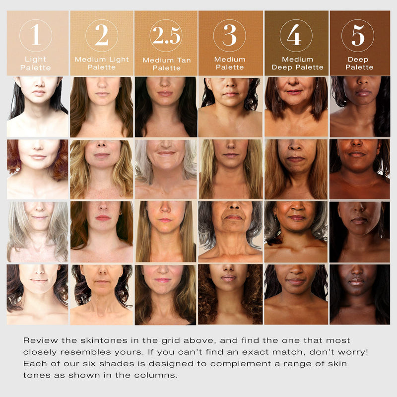 [Australia] - Woosh Beauty, Fold Out Face Original Makeup Palette, Travel, All in One, Neutral Cream & Powder (#2 Medium Light) #2 Medium Light 