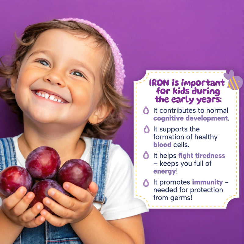 MinaKids 3 Pack Bundle (60 ml x 3) | Multivitamin + Ironbaby + D3+K2 Drops | Liquid Supplements for Kids & Children | Immunity, Energy & Bone Support | Sugar-Free | Vegan | Natural Flavours