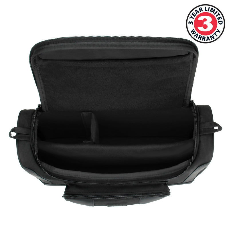 [Australia] - USA Gear Massage Gun Carrying Case - Massage Gun Case with Water Resistant Exterior, Customizable Interior Compatible with Theragun Prime Plus, Hyperice Hypervolt, Theragun Pro & More Black 