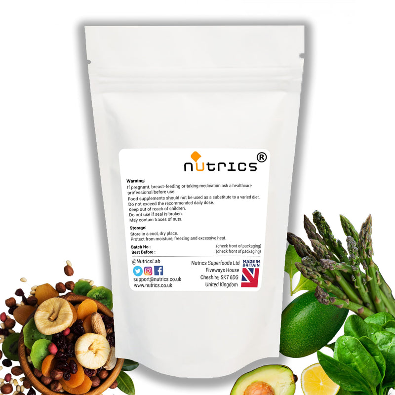 750mg Potassium Chloride Pure x 120 V Capsules - (4 Month Supply) - Suitable for Vegan Vegetarians (120)