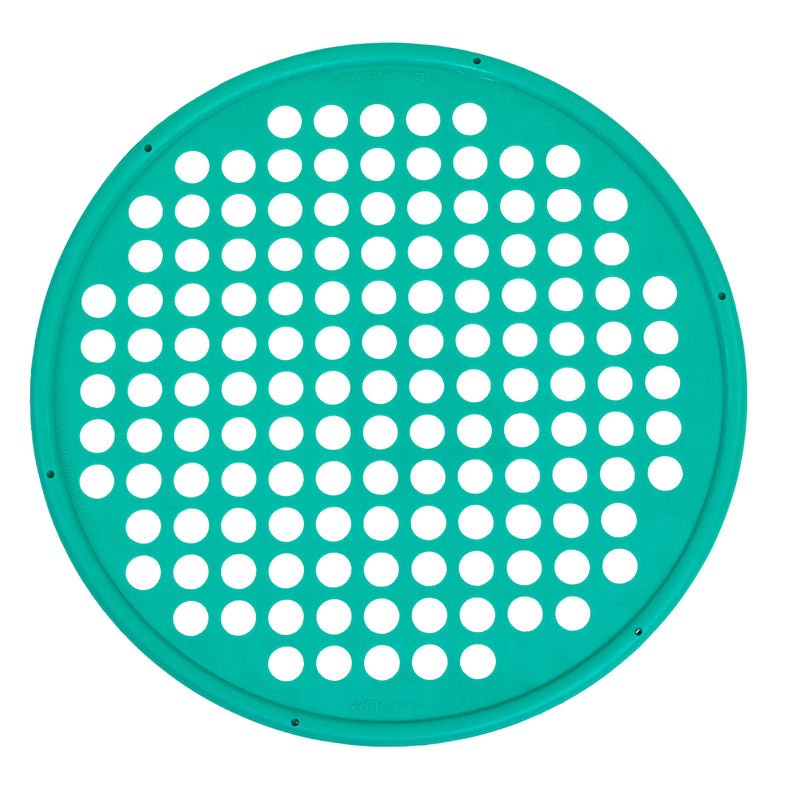 [Australia] - CanDo Hand Exercise Webs for Physical Therapy, Grip Strengthening, and Hand, Finger, Wrist Resistance Workouts, Portable Size, Low Powder, 14" Diameter, Green: Medium 14" Latex 