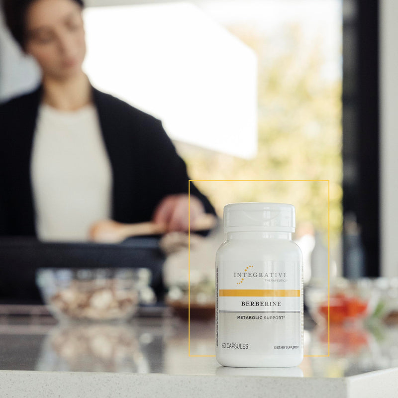 [Australia] - Integrative Therapeutics Berberine - 1000–1500 mg Daily - Berberine HCL Supplement for Metabolic Support* - Gluten-Free & Vegan Supplements for Men & Women - 60 Capsules 1 