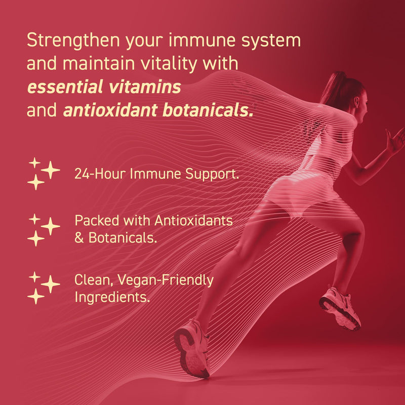 Applied Nutrition - Coleen Rooney - Immunity Powder - Vitamin & Mineral Boost - Best 24-Hour Immune Support - Best Vegan Immunity Defense - Enhanced Vitality - (14 Servings) (Blueberry & Raspberry) Blueberry & Raspberry
