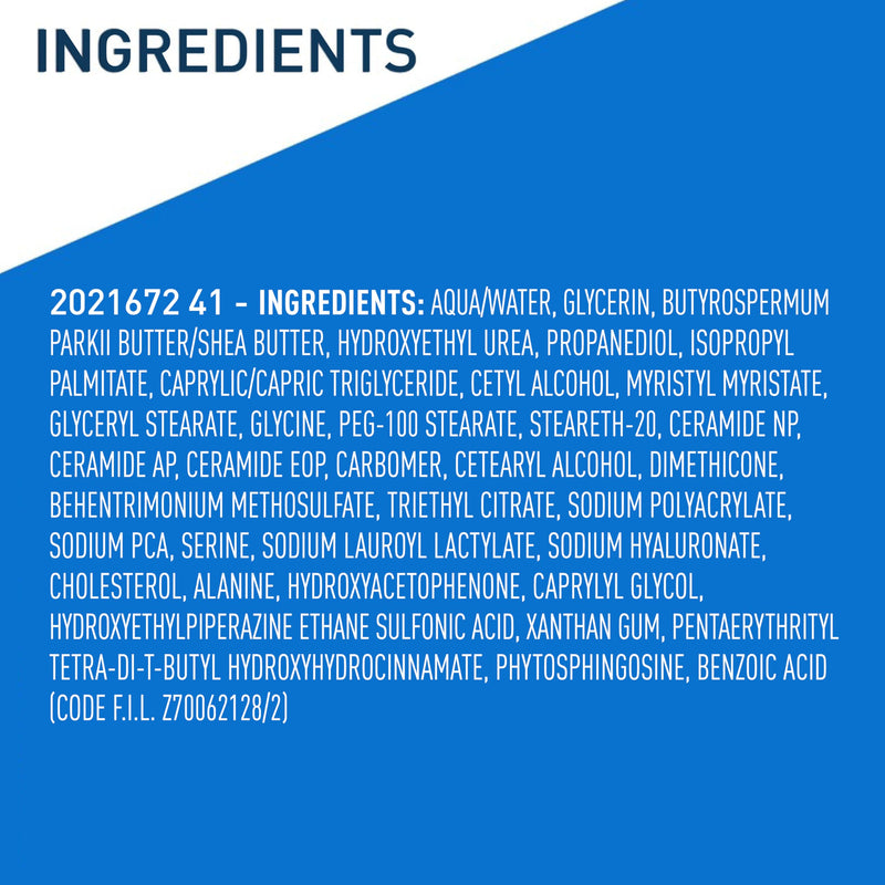 CeraVe Intensive Moisturizing Cream with Shea Butter for Dry Skin, 19oz | Skin Care, Instant Hydration, Skincare, Body Care, Skin Barrier Repair, Body Cream, Fragrance Free, Extremely Dry Skin