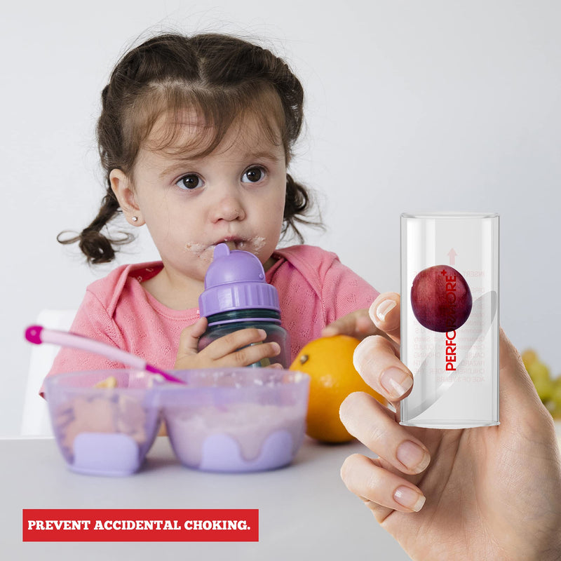 [Australia] - Performore Anti-Choking Hazard Device for Kids, Choke Tester for Small Objects, Hazards for Children, Home Safety Portable Tube Cylinder Tester for Toys, Snacks or Small Objects 