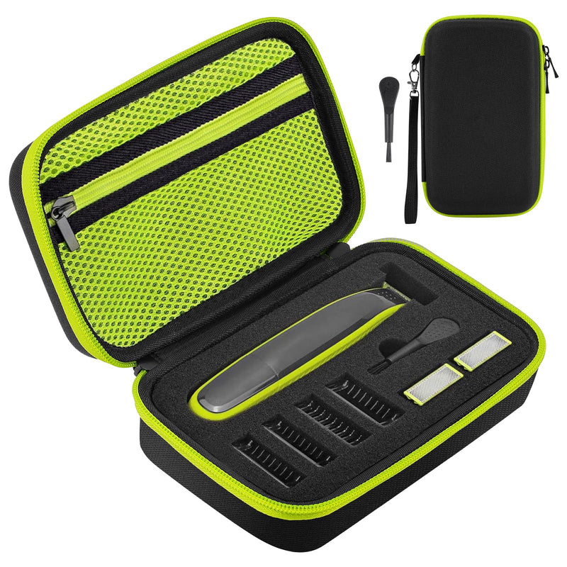 [Australia] - AOGOE Case for Philliips O Blade QP2520/30/70/90, QP2620/30, QP2724, QP2824/30/34, QP6550 Electric Shaver Protective Case, EVA Hard Case Leather with Sponge 