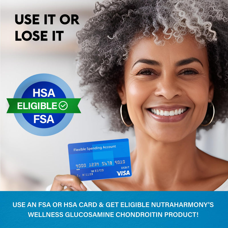 [Australia] - Glucosamine Chondroitin MSM Collagen | FSA HSA Eligible | Joint Support Supplement 2800 mg | Made in USA | FSA Approved Product Items | Flexibility Nutritional Vitamins | For Men & Women, 120 Capsules 120 Count (Pack of 1) 