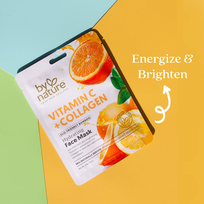 By Nature Hydrating 10 minutes Face Mask with Vitamin C and Collagen
