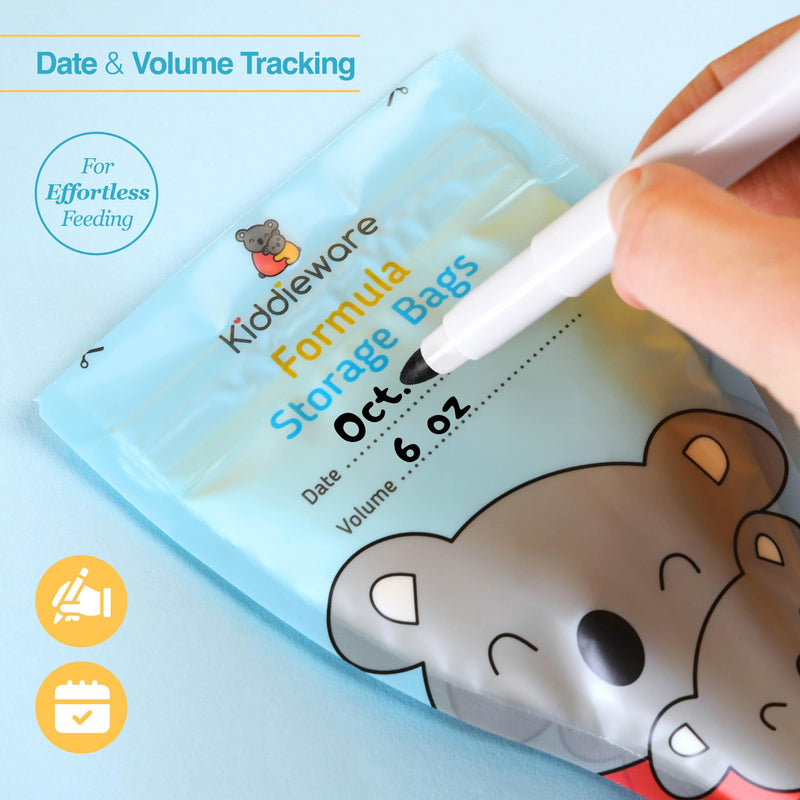 [Australia] - 30 Pack Baby Formula Storage Bags Dispenser Disposable Baby Formula Container 
