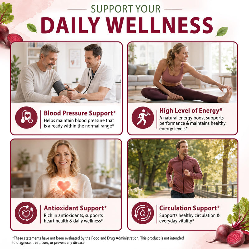 Beet Root Extract 120 Softgels with MCT Oil | Natural Beet Root Source, Beetroot Supplements, Non-GMO