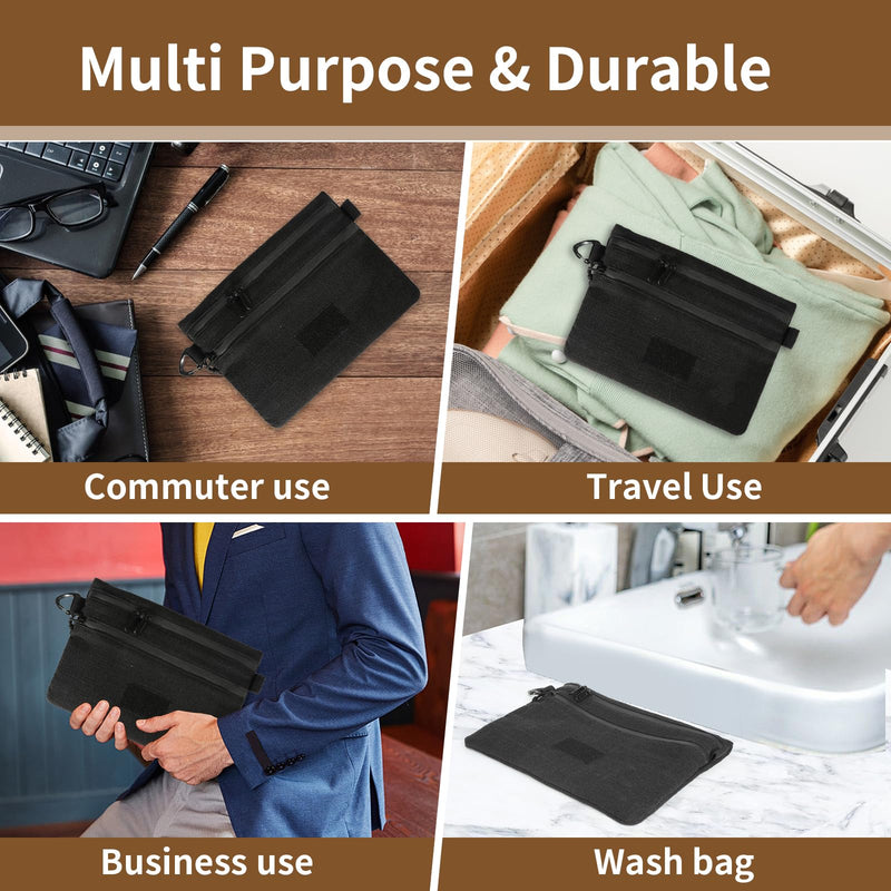 [Australia] - Smell Proof Bag-10x7 inch,Dog-Tested Smell Proof Pouch Container,Odorless Scent Proof Bags Storage For Travel Storage, No Smell Odor Proof Bags Carbon Lined (black) （10x7 In） 