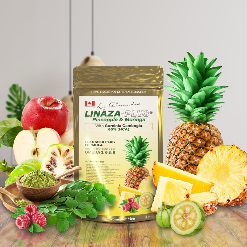[Australia] - Liz A. Linaza Plus with Pineapple, Moringa & Garcinia Cambogia -16oz 