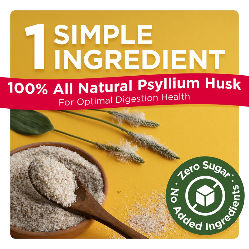 [Australia] - Konsyl Daily Psyllium Fiber Powder | 100% All-Natural Psyllium Husk for Gut & Digestive Health | No Sugar, No Fillers 90 Servings (540g) 1.19 Pound (Pack of 1) Bag 