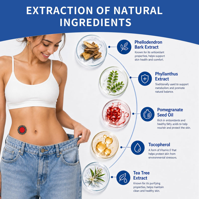 Weightless Patches for Women and Men 90Pcs, Weight Management Support, Healthy Shape Support, Daily Wellness and Confidence