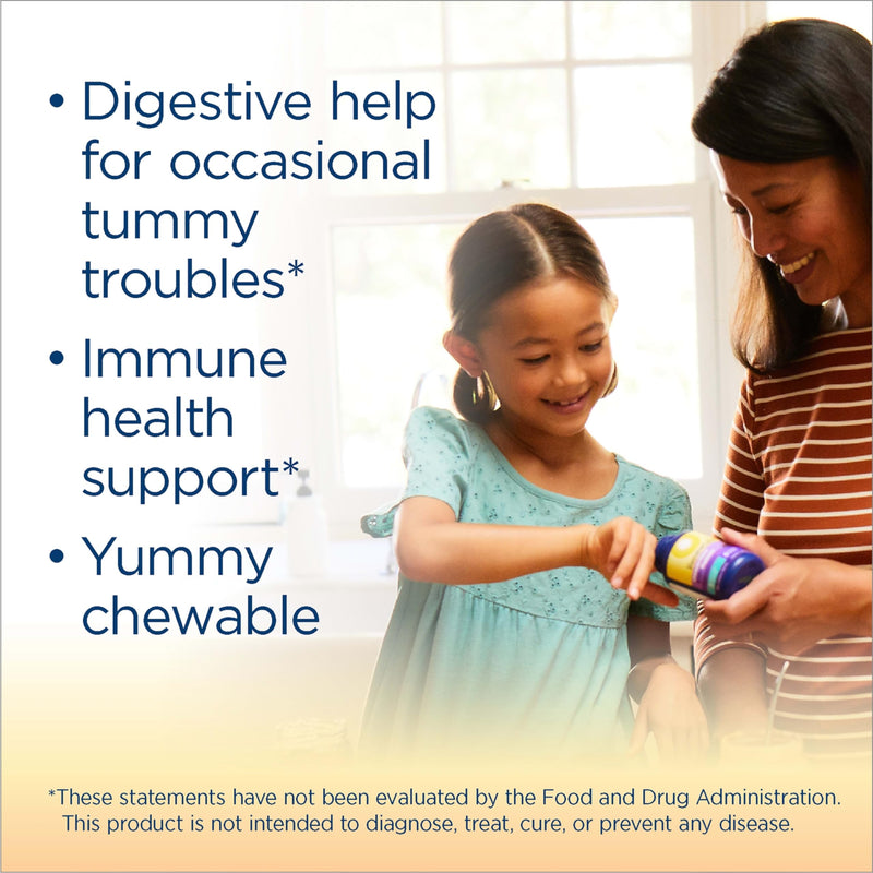 [Australia] - Renew Life Kids Probiotic Gummies, Supports Digestive & Immune Health, Prebiotics & Probiotics, Raspberry, 30 Gummies 30 Count (Pack of 1) 