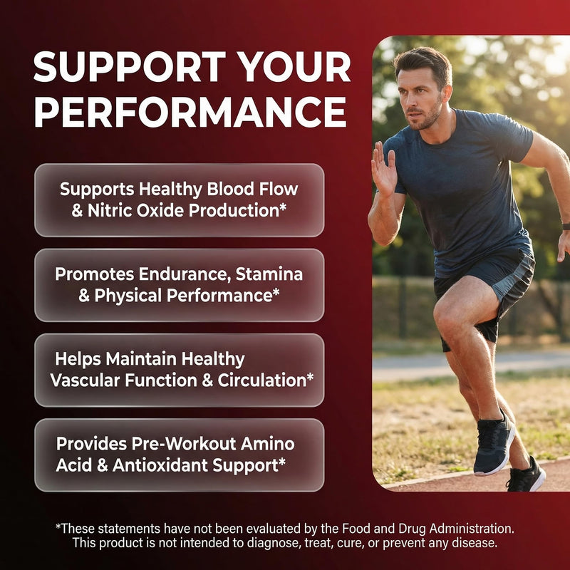 NosFlow Nitric Oxide Supplements for Men | Beet Root Taurine L-Arginine Malic Acid L-Arginine L-Citrulline Pine Bark Glycerol Agmatine Grape Seed Vitamin C B12 B3 By Clean Nutra 1