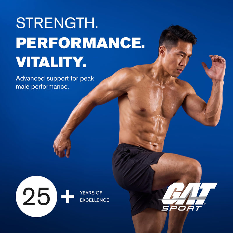 GAT SPORT Men's Multi Plus Test, 150 Tablets (75 Servings) | Men's Multivitamin with Tribulus, Vitamin B12, Zinc, ALA for Testosterone Support, Nutrition Support & Immune Function 150 Count (Pack of 1)
