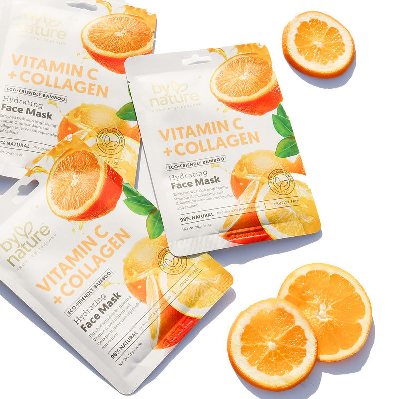 By Nature Hydrating 10 minutes Face Mask with Vitamin C and Collagen