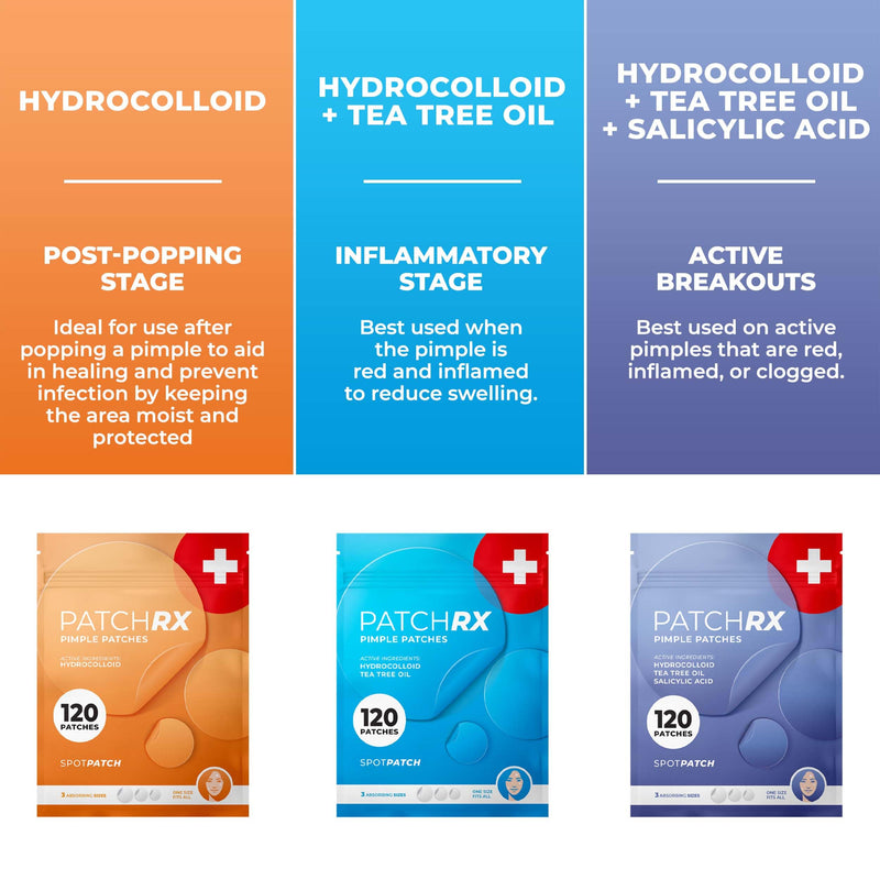[Australia] - KEYCONCEPTS Pimple Patches for Face (120 Patches), Hydrocolloid Acne Patches with Tea Tree Oil, Pimple Patch Pimple Stickers - Hydrocolloid Patch Acne Dots - Acne Pimple Patches For Face - Zit Patches Hydrocolloid and Tea Tree 1 Count (Pack of 120) 