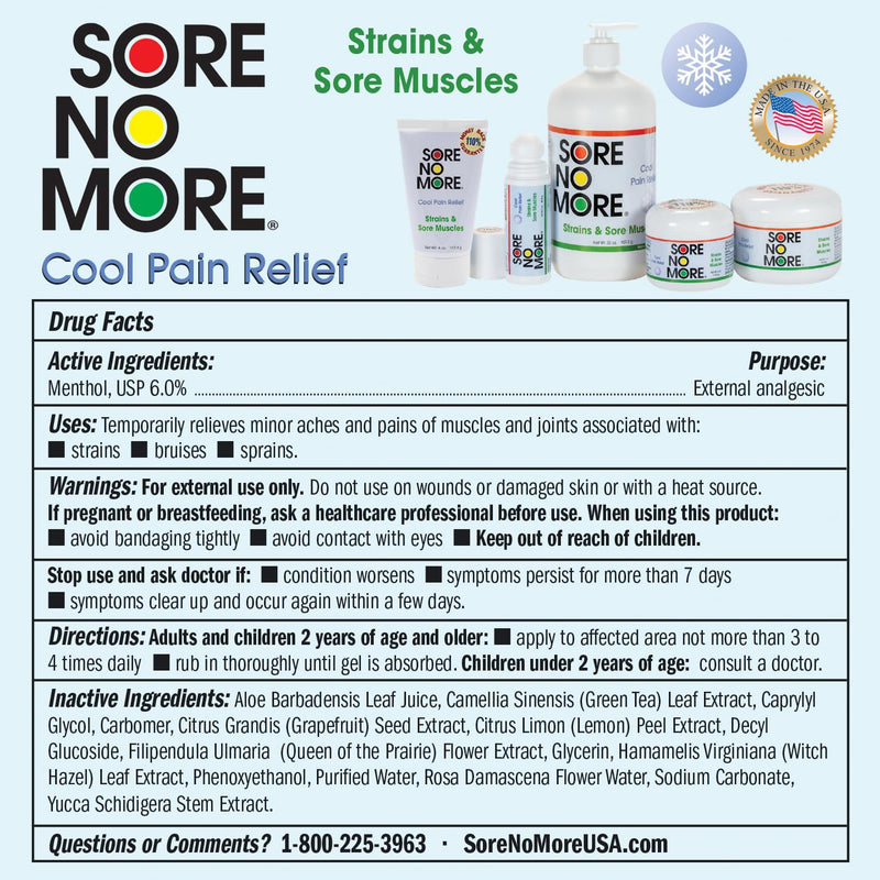 [Australia] - Sore No More Cool 4 oz 