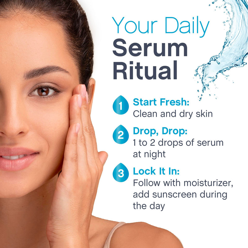 NeoCell Retinol Serum for Face | 2 fl oz | Targeted Skin Serum Formula | Advanced Care | with Vitamin E and A | for Women and Men
